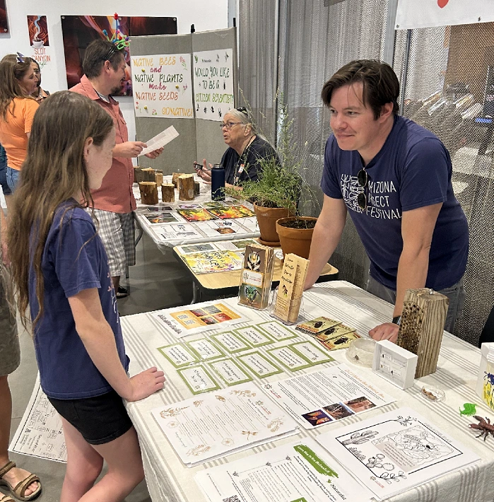 Insect festial participant